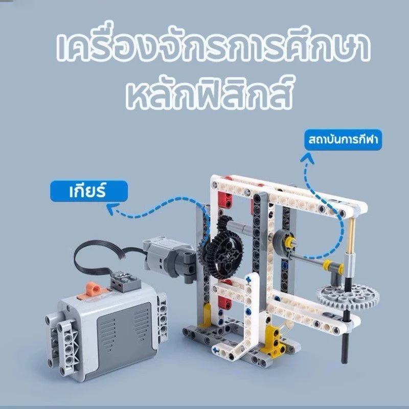 บล็อกตัวต่อเทคนิค ชุดหุ่นยนต์ MOC รุ่น 9686 thumbnail 7
