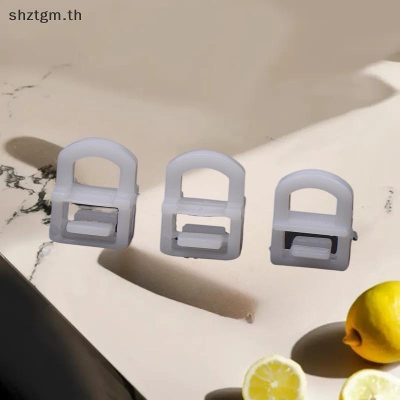 SHZTGM 20 ชิ้นรถผ้าม่าน Slider คลิป 3 มิลลิเมตร 6 มิลลิเมตร 9 มิลลิเมตร Tru DIY พลาสติก Fastener FH 