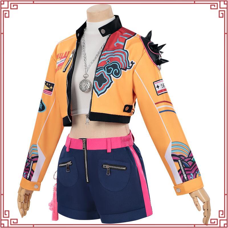 【HX-YAO】Rumi Mira Zoey cosplay costumes KPop Demon Hunters เครื่องแต่งกายเกมคอสเพลย์