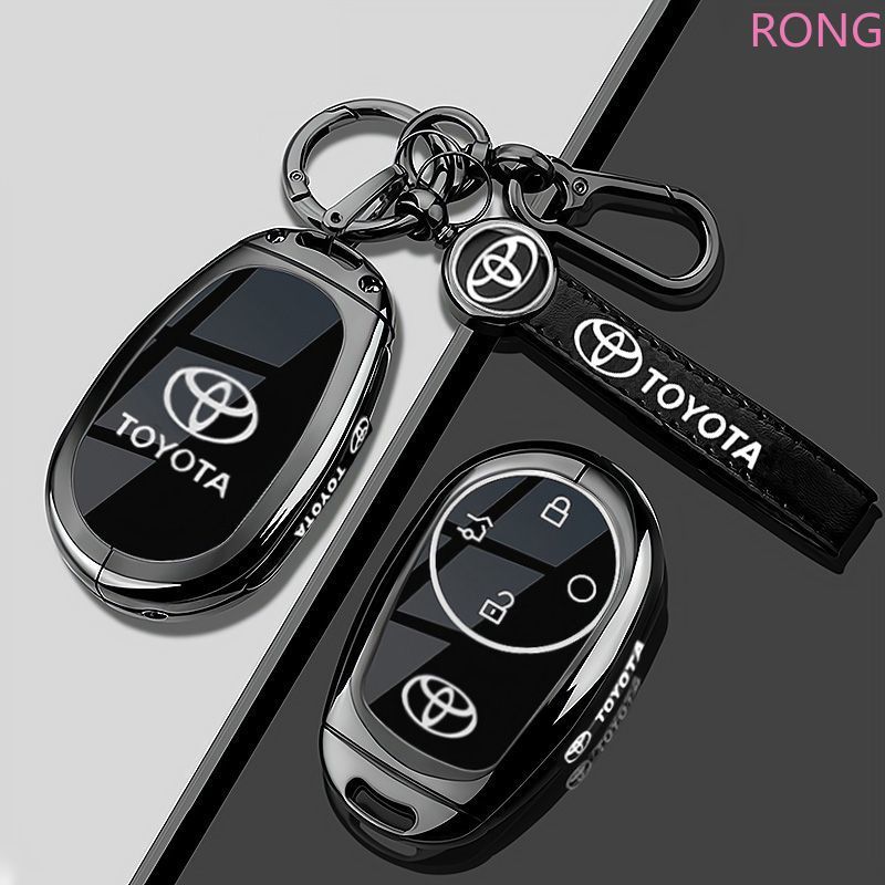  สังกะสีอัลลอยด์กุญแจรถสําหรับ Toyota bZ3X Bózhì 3X Platinum 3X 2025 Air_Pro_max รถ Accessroies
