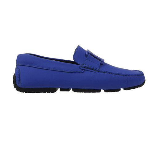 BALLY/Barry รองเท้าหนังลําลองผู้ชาย Blue Cowhide PILATUS/252