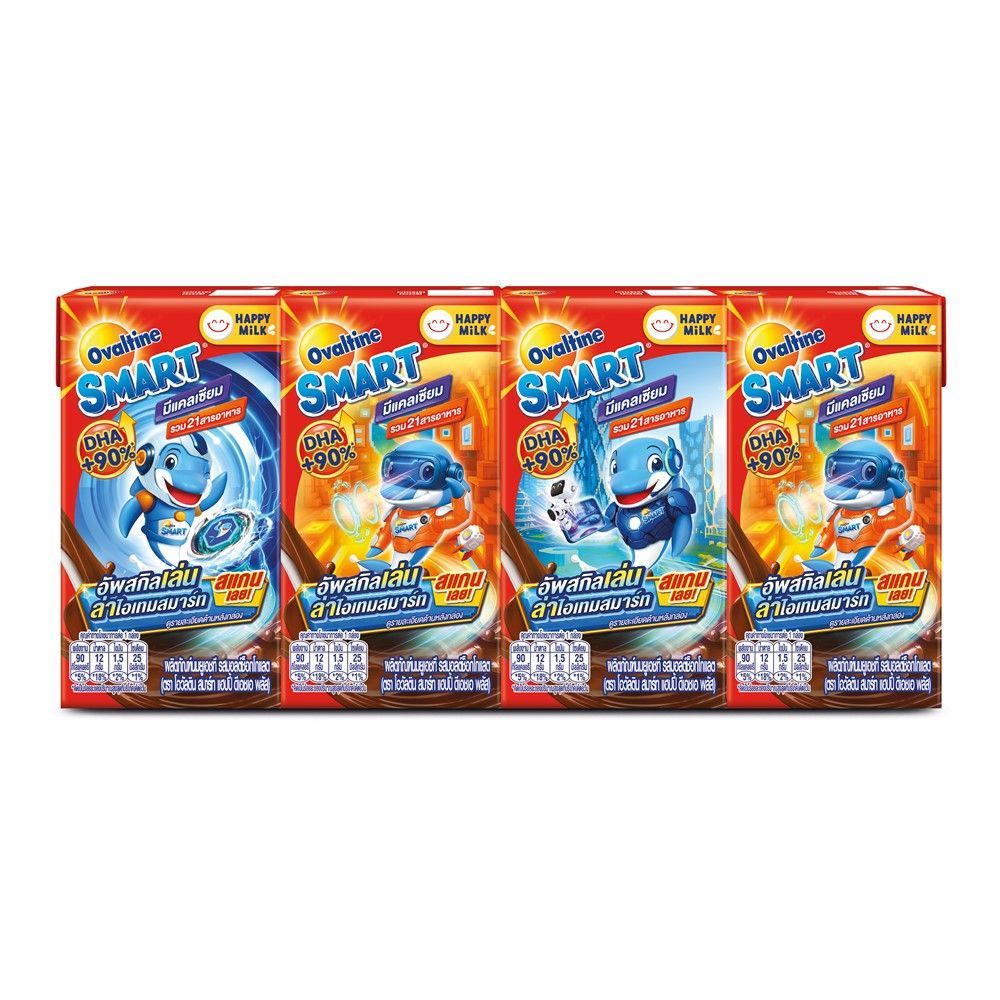 [สินค้าส่งด่วน] โอวัลตินUHTไฮไนน์มอลต์ช็อคโกแลต180มล แพ็ค 4 OVALTINE UHT CHOCOLATE 180 ML PACK 4