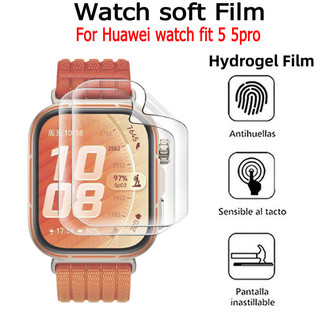 ตัวป้องกันหน้าจอ สําหรับ Huawei Watch Fit 5 5Pro Anti Scratch Clear TPU Hydrogel Film