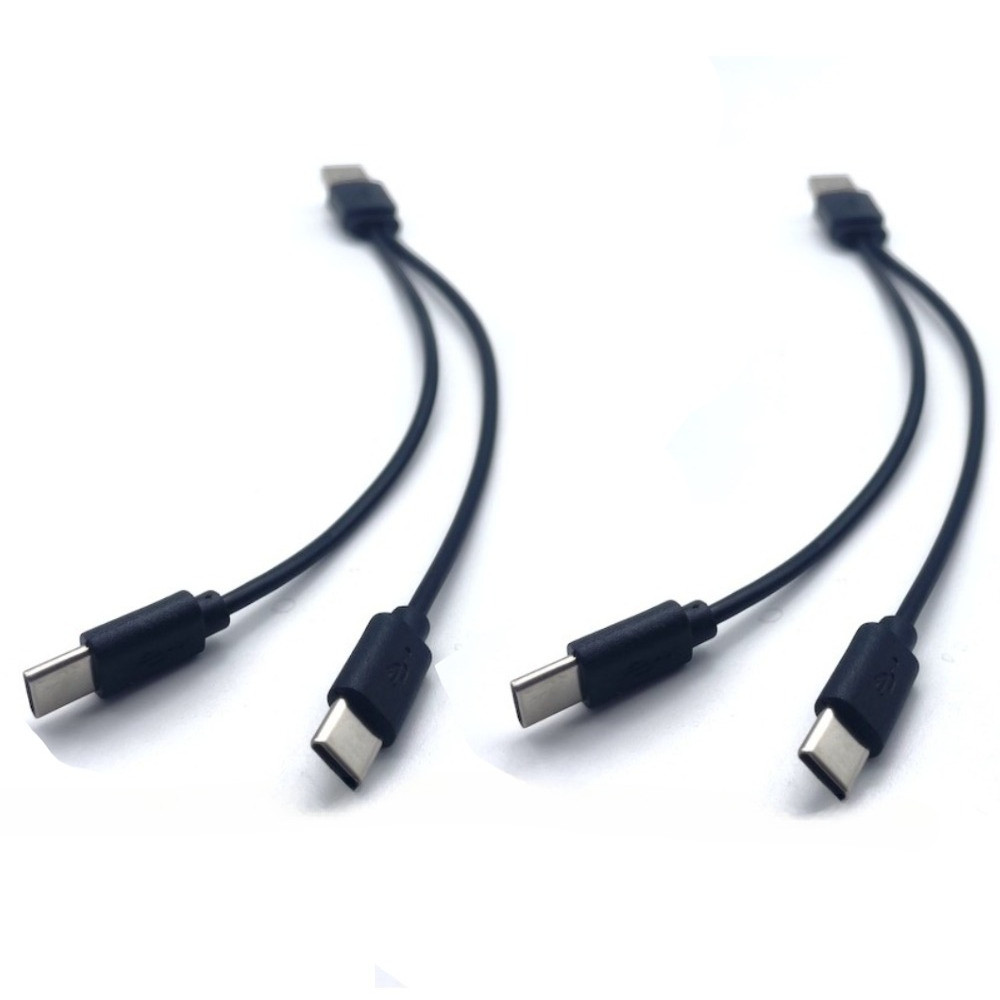 สายแยก USB-C 2 in 1 - สายชาร์จ Type A เป็น USB-C 20CM