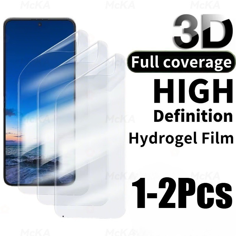 1-2 ชิ้นคลุมทั้งหมด Anti Blue Light Soft Hydrogel ฟิล์มสําหรับ BLU C7 C7X F91 F92e G90 G91 G93 S91 P