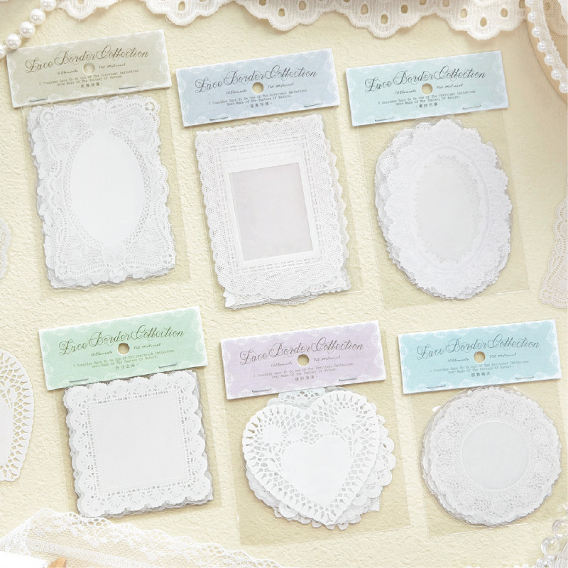 เฮ้ 10 ชิ้น [ในชื่อชุดลูกไม้] สติกเกอร์สัตว์เลี้ยงบทกวีที่สง่างามการเคลื่อนไหวที่สวยงามพิเศษรูปลูกไม้วารสารวัสดุตกแต่งสติกเกอร์ส