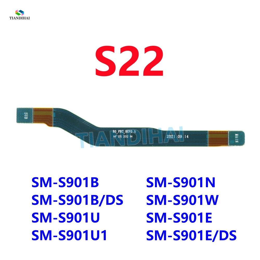 สัญญาณเสาอากาศสายหลักเชื่อมต่อเมนบอร์ด WiFi Flex สําหรับ Samsung Galaxy S22 5G S901B S901U S901E S90