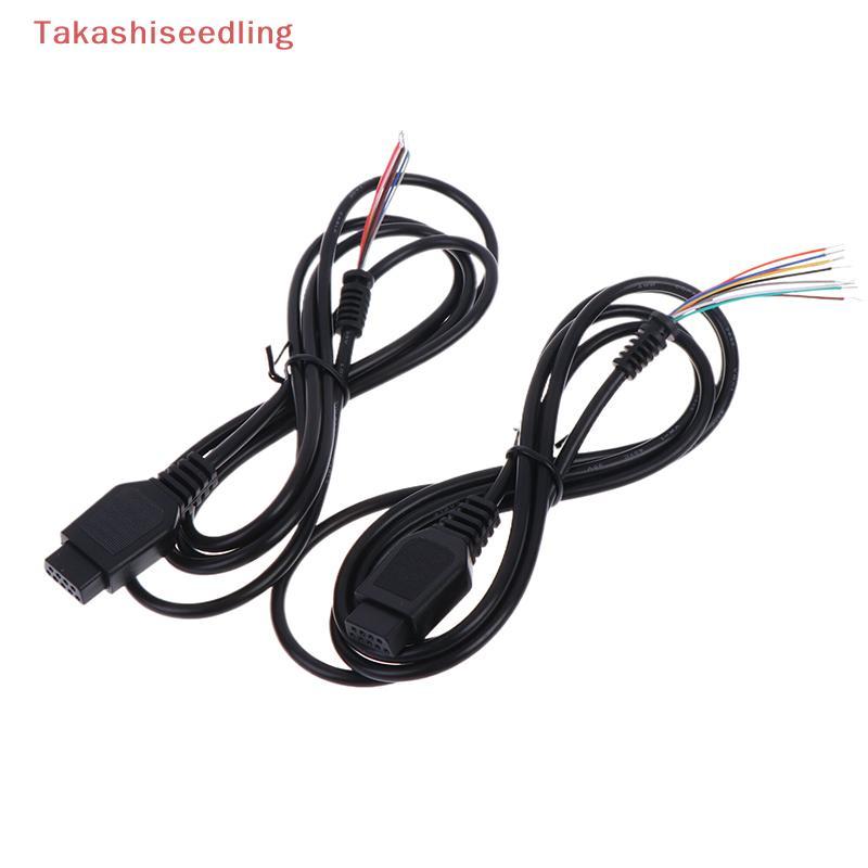 (Takashiseedling) สําหรับ Genesis 2 MD 2 สายควบคุมสําหรับ Mega Drive 2 Gamepad Controller ขยายสายไฟ 
