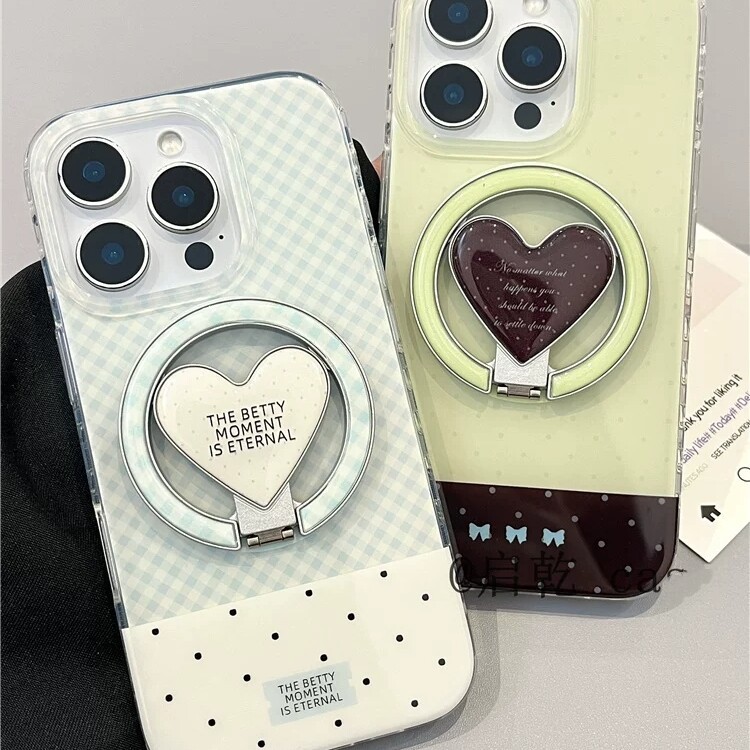 ลายสก๊อต Love วงเล็บแม่เหล็กพับเหมาะสําหรับ Samsung S26 ultra/S24 + Note20/A34/A17/S22 เคสโทรศัพท์ A25/S26/A73/S21fe/A56/A57 คู่ A52 นุ่ม