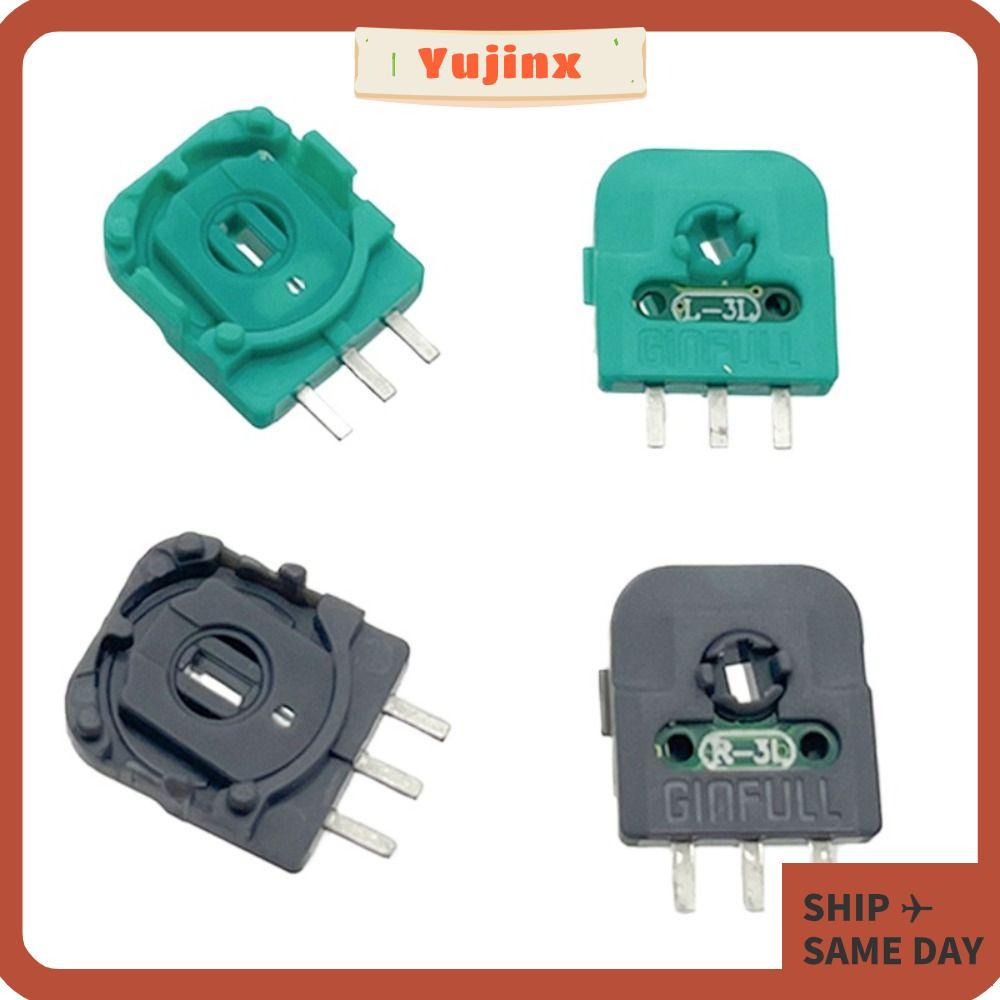 YUJINX 1 คู่โมดูลเซ็นเซอร์, Micro Hall Effect จอยสติ๊ก Potentiometer, Professional Analog Repair Part สําหรับ PS5/PS4/สวิทช์//Xbox One Controller