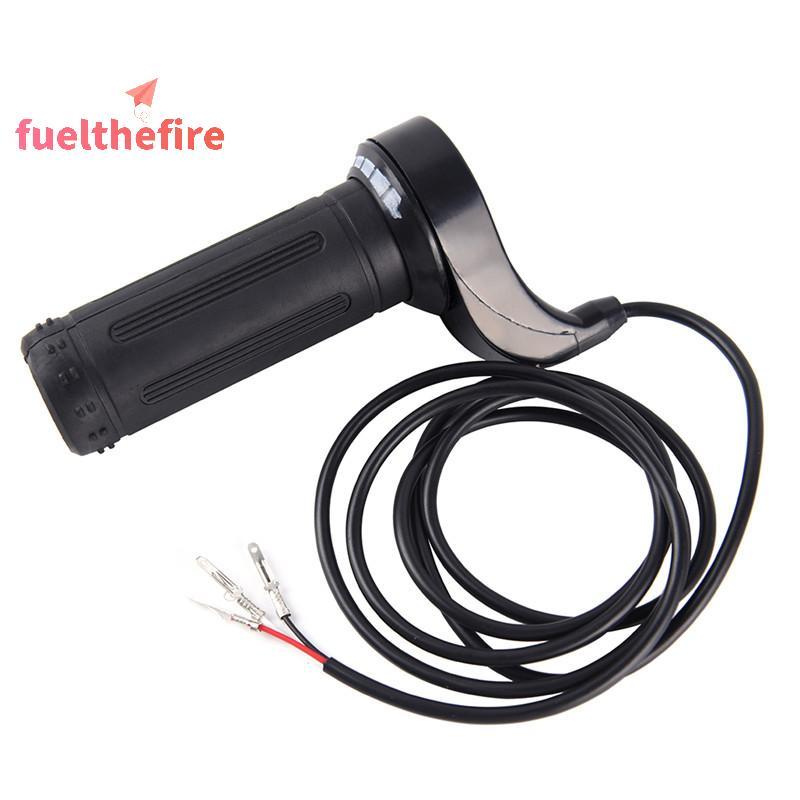 [Feel] 24V 36V 48V 3 Wire Twist Throttle Grip สําหรับ Electic Scooter Bike 7/8" Handlebar [ใหม่]