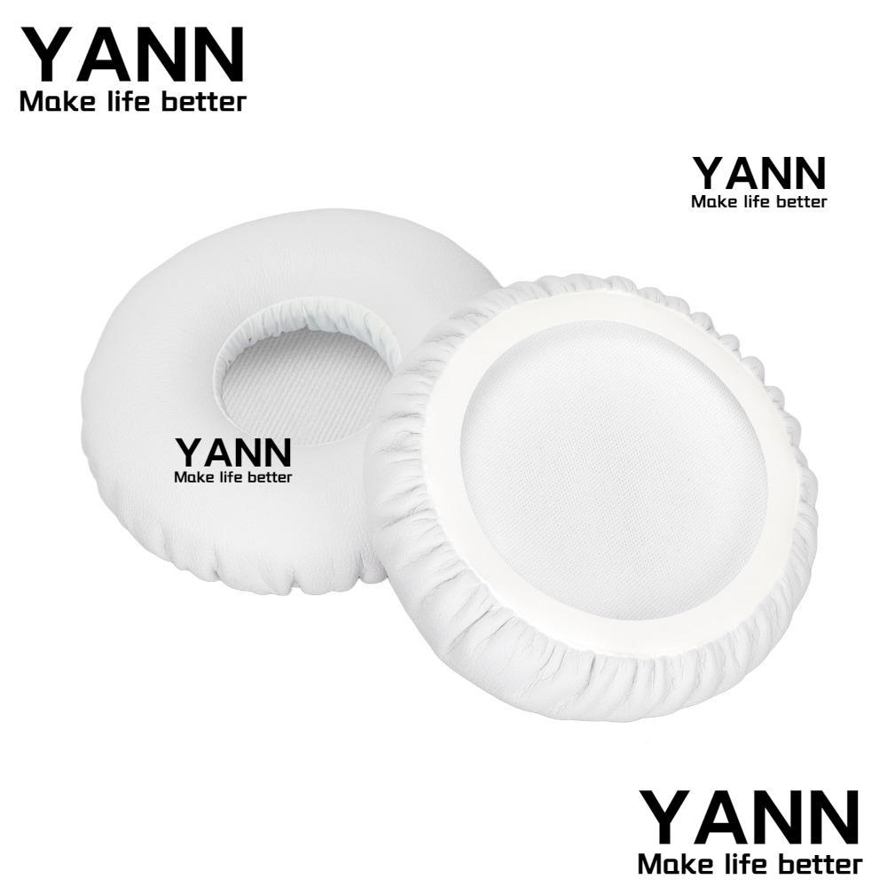 YANN 2PCS แผ่นรองหูฟังแยกเสียงรบกวน,หนังนุ่มสบายเปลี่ยนแผ่นรองหูฟัง,ฝาครอบหูสําหรับ E40 E40BT หูฟังไ