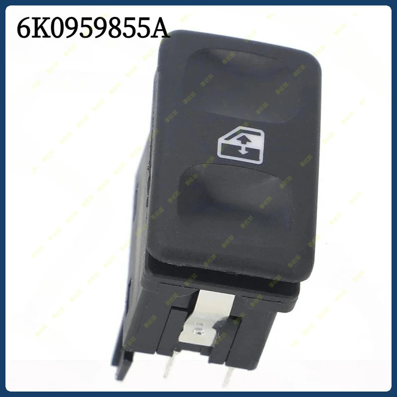 6K0959855สวิทช์กระจกไฟฟ้าเดี่ยว Contorl ปุ่มสําหรับที่นั่ง Cordoba Ibiza อินคา โทเลโด VW โปโล 1992 1