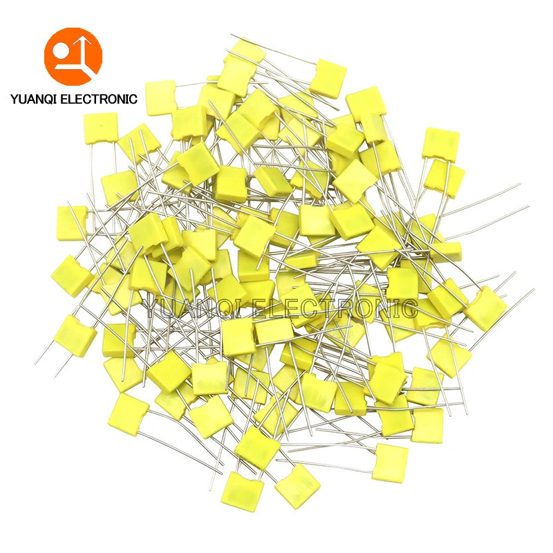 100pcs Polypropylene ความปลอดภัยฟิล์มพลาสติก Correction Capacitor 100V 102 222 472 103 473 104 474 1