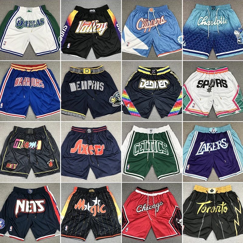 [4 กระเป๋า] Just Don NBA75th Anniversary 22 Seasons Lakers Warriors Nets Heat Lone Ranger Bulls Celt