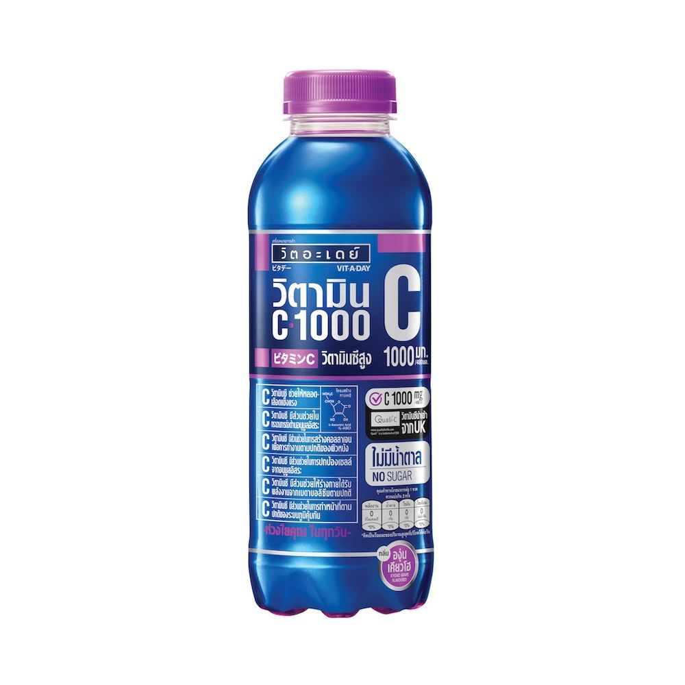 [สินค้าส่งด่วน] วิตอะเดย์ วิตามินซี1000มก.เคียวโฮ 480 มล. VITADAY VITAMIN C 1000MG KYOHO 480 ML.