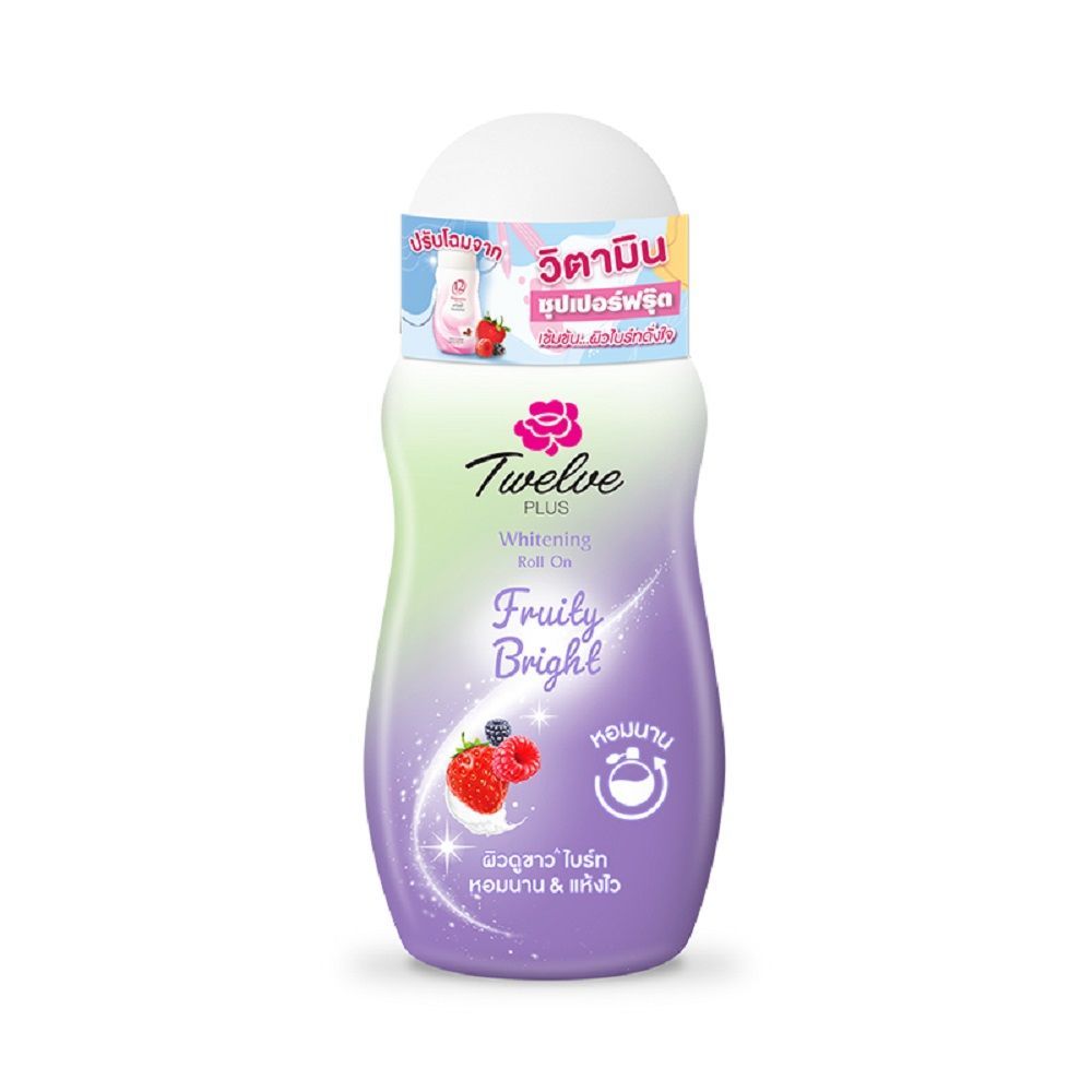 12พลัส โรลออน ฟรุ๊ตตี้ ไบร์ท 32.5มล 12 PLUS ROLL ON FRUITY BRIGHT 32.5ML