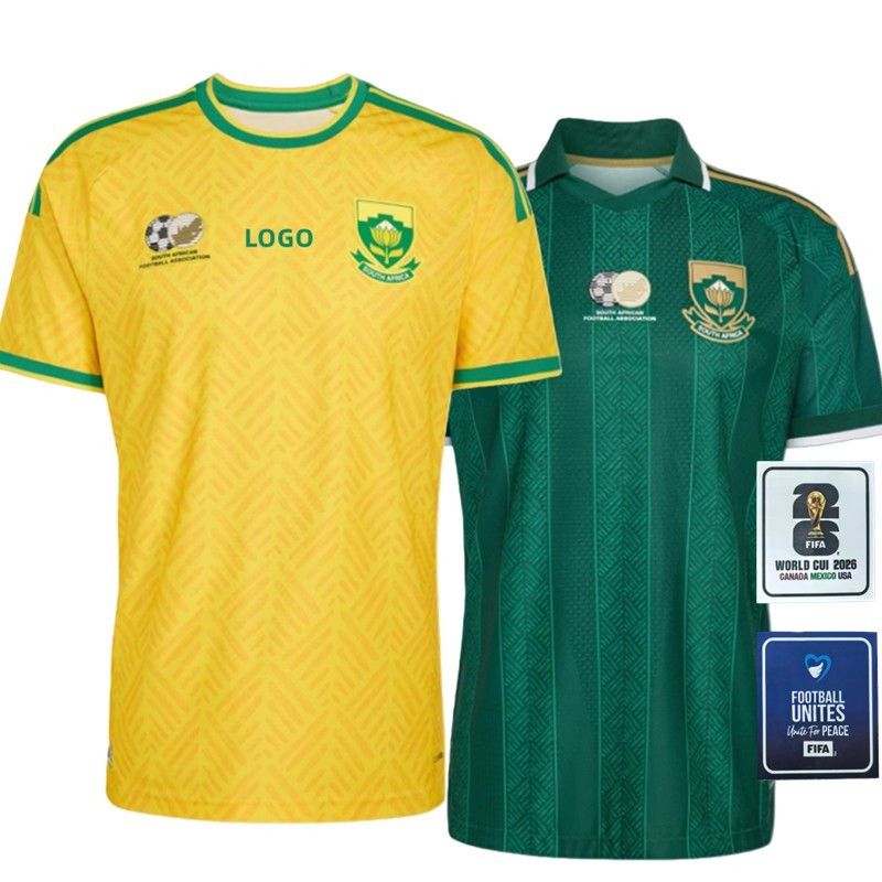 Fan Version 2026 South Africa Home Away เสื้อฟุตบอล S-4XL