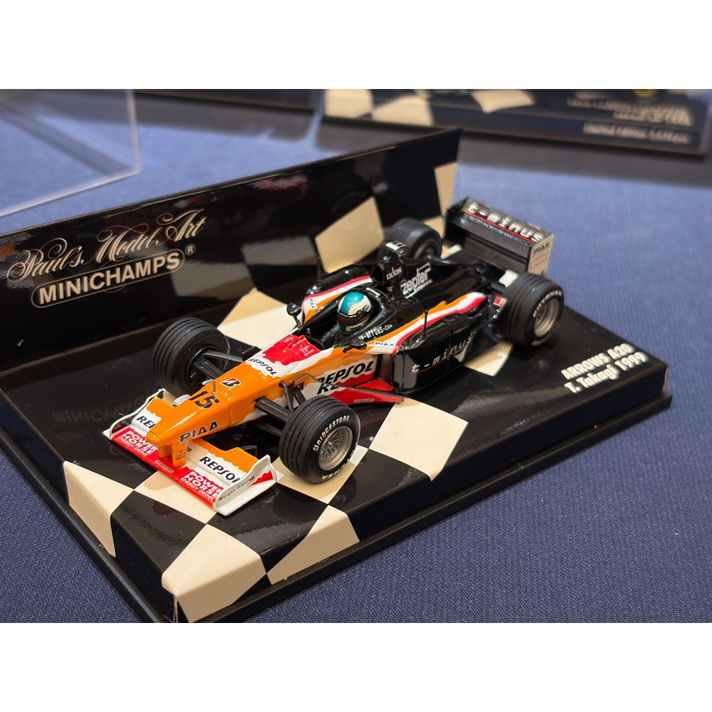 [สต๊อกพร้อม ติดต่อหากคุณมีคําถามใดๆ] MINICHAMPS Mini Cut 1/43 Flying Sword Fleet ARROWS