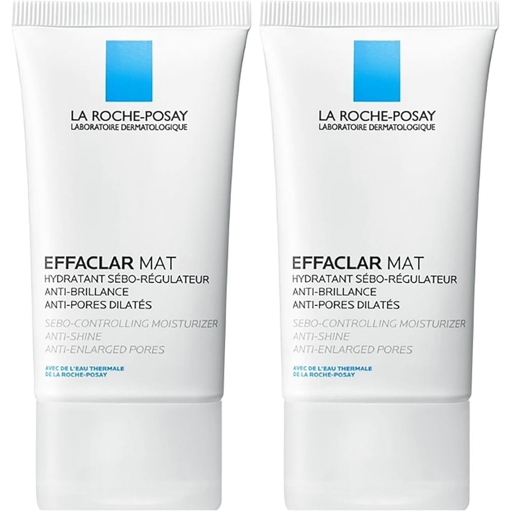 La Roche-Posay Effaclar Mat Oil-Free Mattifying Moisturizer,(แพ็ค 2 ชิ้น)