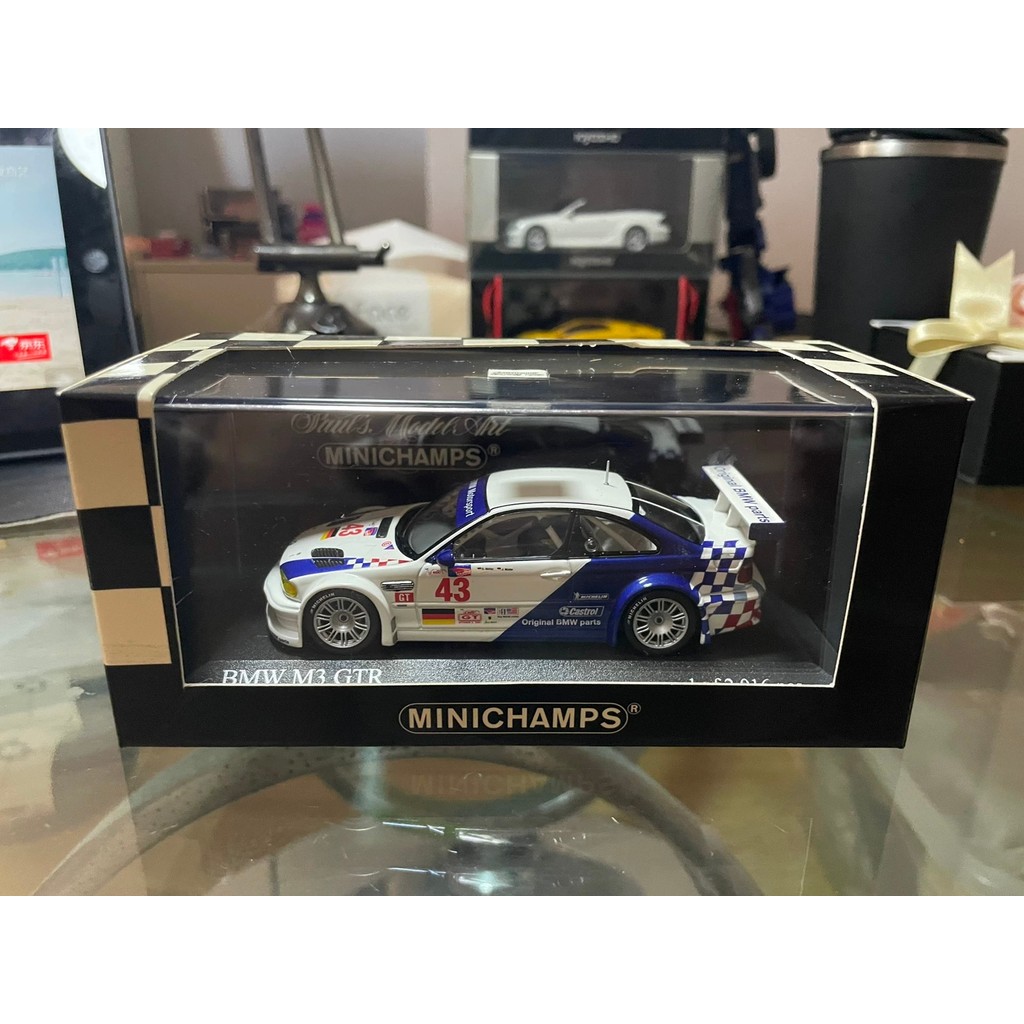 [สต๊อกพร้อม หากคุณมีคําถามใด ๆ ติดต่อ] 1/43 Mini Cut BMW BMW M3 GTR E46
