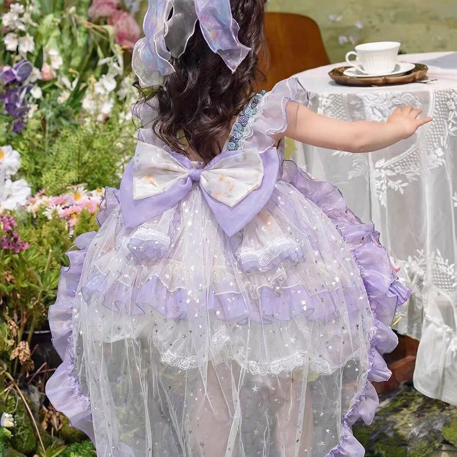 สาวฤดูร้อน High-End Heavy Industry Zixia Fairy Princess Lolita วันเกิดชุด Midsummer Dreamland ดอกไม้