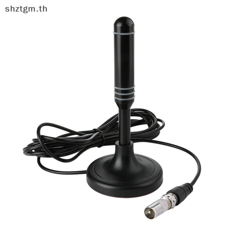 SHZTGM Digital HDTV เสาอากาศสัญญาณเครื่องขยายเสียง DVB-T/DVB-T2 ในร่ม Coax Cable TH