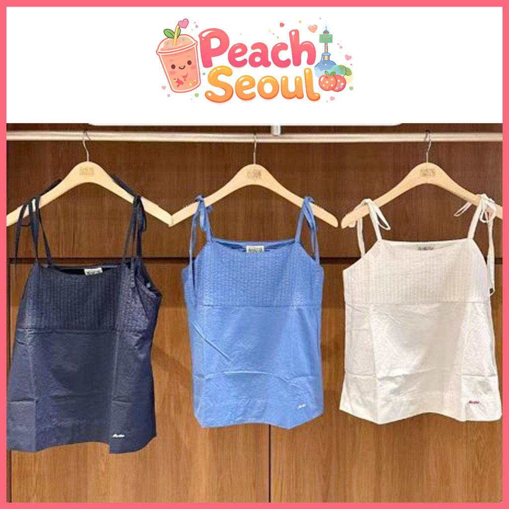 [MARITHE FRANCOIS GIRBAUD] W PINTUCK CAMISOLE BLOUSE_From Korea