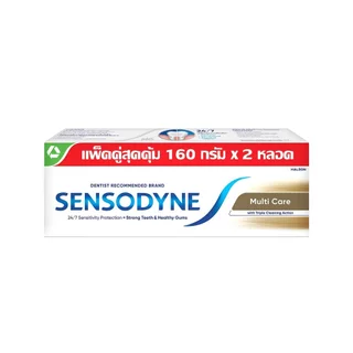Sensodyne เซ็นโซดายน์ ยาสีฟัน มัลติ แคร์ 160 กรัม แพ็ค 2