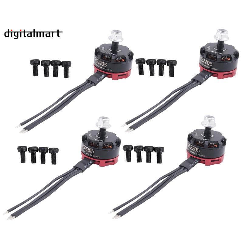 RC RS2205 2205 2300KV CW CCW มอเตอร์ไร้แปรงสําหรับ 2-6S 20A/30A/40A ESC FPV RC QAV250 X210 Racing Dr