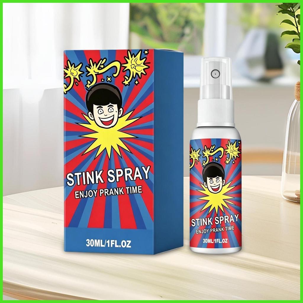 Prank Stink Spray 30ml Extra Strong Ass Spray Joke Toys Prank Sour Liquid ของเล่นสําหรับ Scare Trick Shock Disgust chunnimth