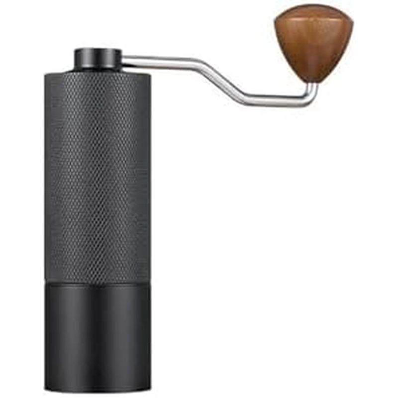 Adjustable Coffee Bean Grinder Manual Stainless Steel Core Lengthened Handle(Red 5 teeth core)