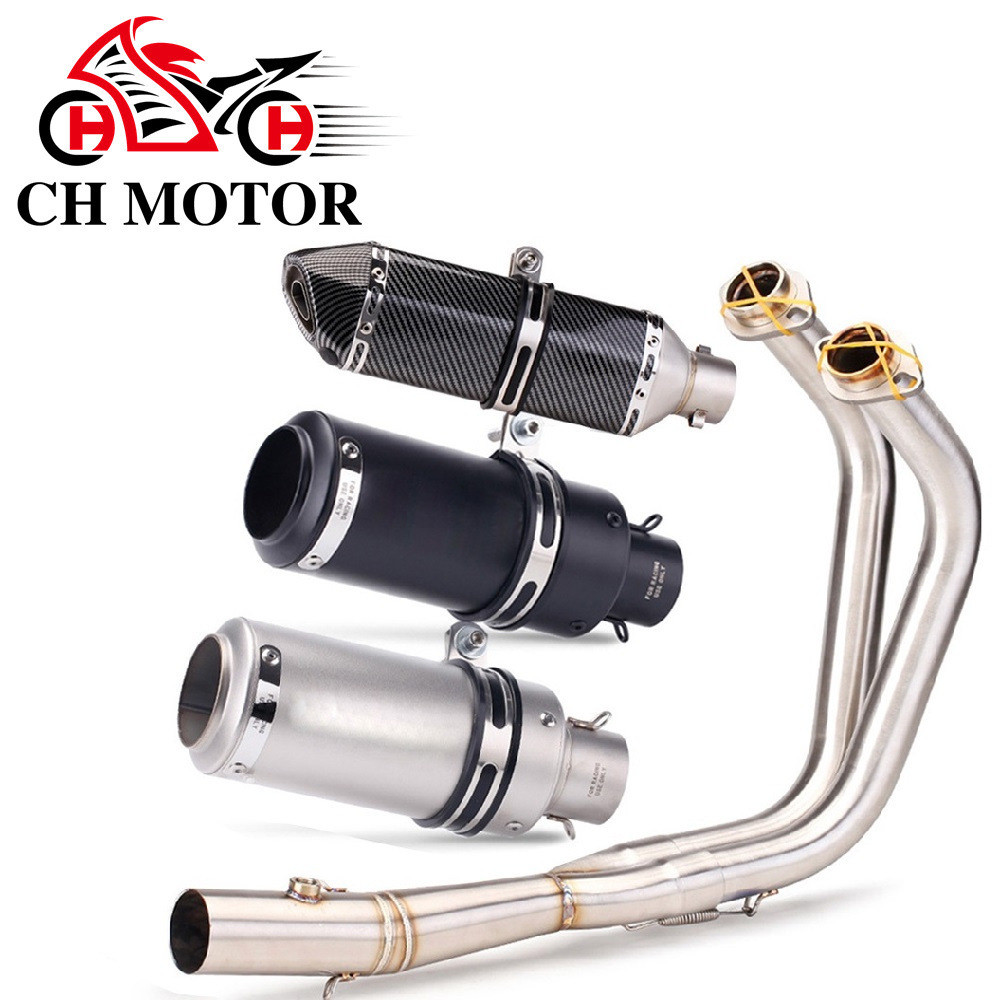 [ขายร้อน] เหมาะสําหรับ VN650 EN650 Vulcan S650 650s รถจักรยานยนต์ดัดแปลงท่อไอเสียเต็ม
