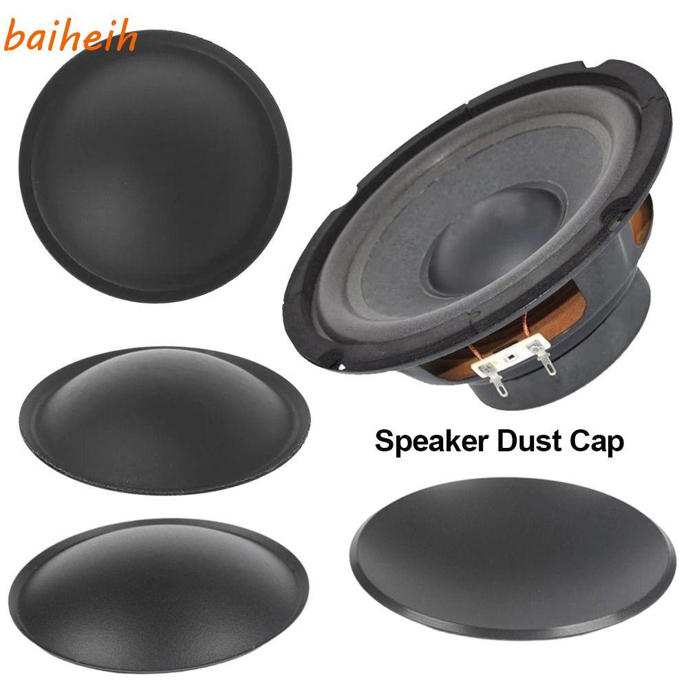 BAIHEIH 1 ชิ้นลําโพงฝุ่นหมวก, 30-150 มิลลิเมตร PP Audio ลําโพง Protector, Matte สีดําวูฟเฟอร์กรวยฝาค