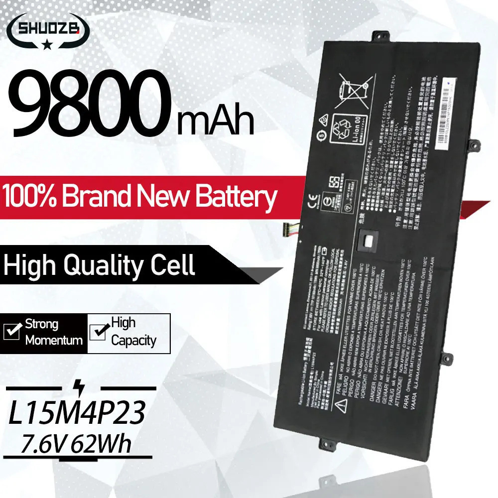 L15M4P23 Battery For Lenovo Yoga5 Pro Series Yoga 910-13IKB Yoga 910-13IKB 80VF L15C4P21 L15M4P21 L1