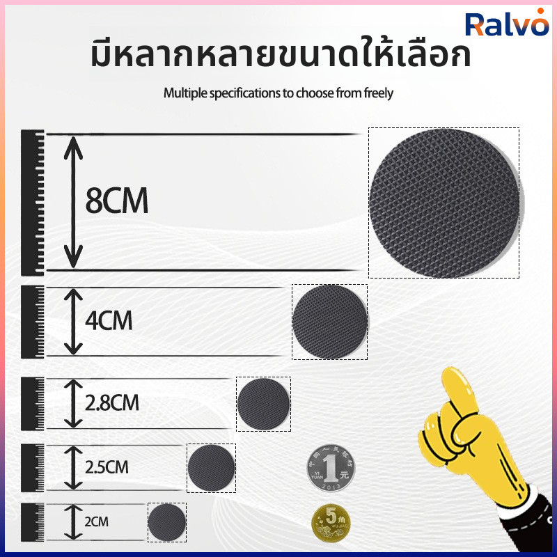 RO แผ่นรองขาโต๊ะเก้าอี้ EVA กันเสียง กันลื่น กันรอย รูปที่ 6