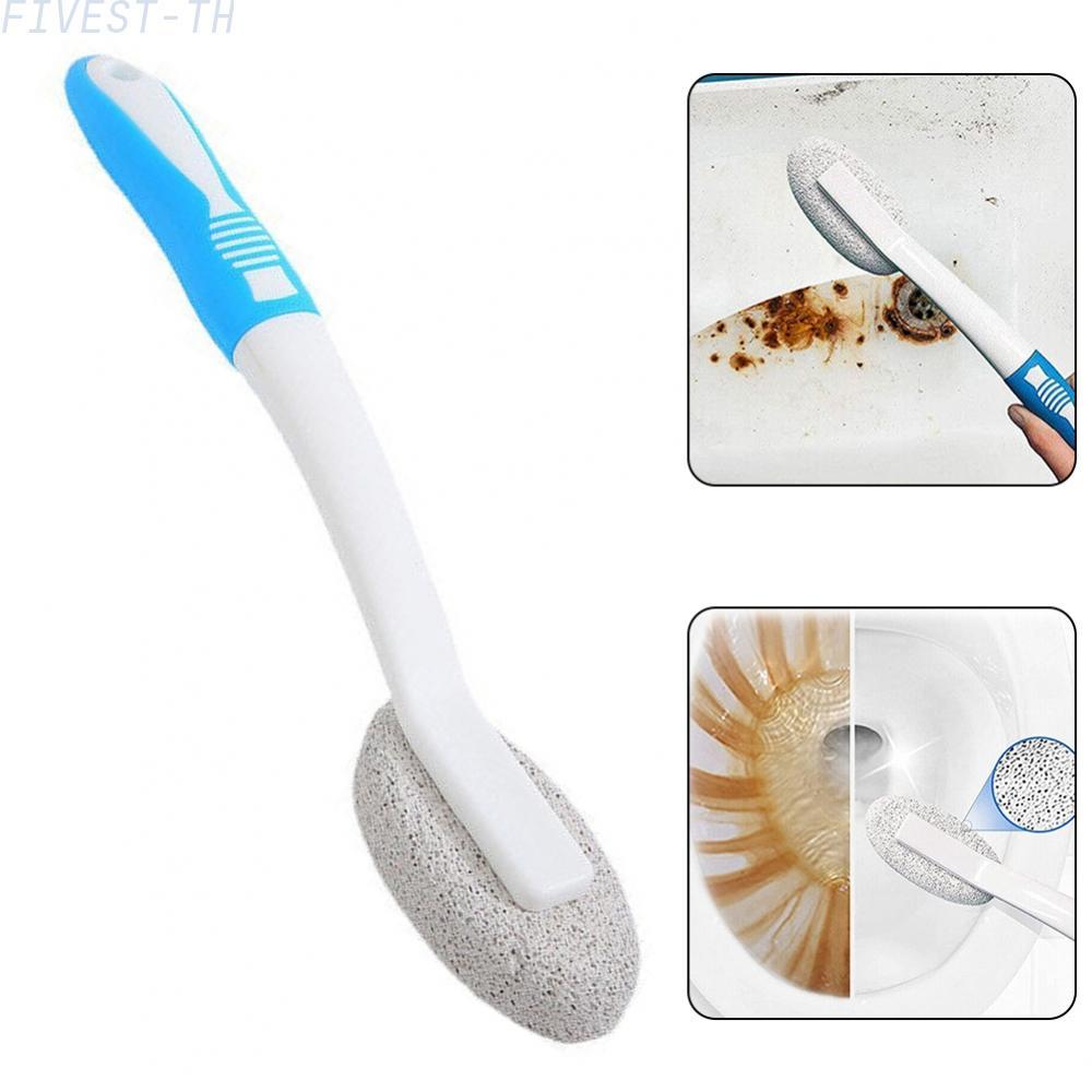 ⭐FIVESTARS⭐Cleaning Brush Pumice Cleaning Brush Super Long Handle Brush Cleaner Tubs