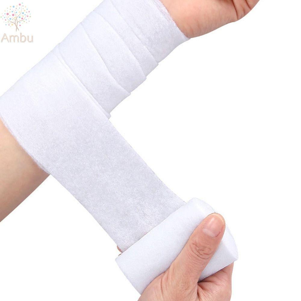 AMBU Cast Padding Wrap, Breathable Absorbent Undercast Padding Roll, Soft Cotton Gauze Roll