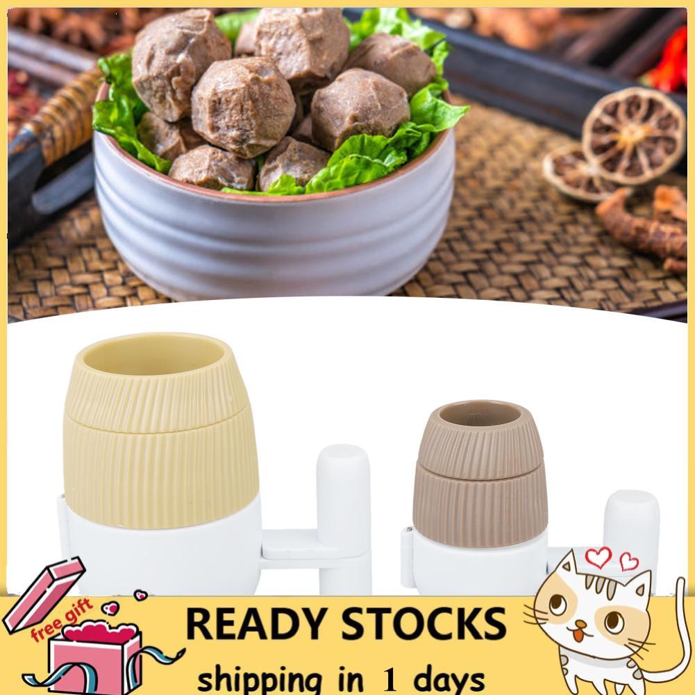 Macospice เครื่องมือทำลูกชิ้นง่ายต่อการปล่อยอเนกประสงค์ DIY ทำอาหารสำหรับสลัด 2 ชิ้นวัสดุ ABS บ้านครัว