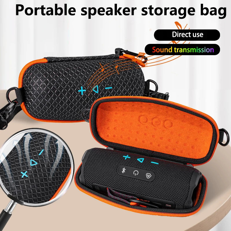 ZOPRORE Hard Outdoors Travel Storage Bag for JBL FLIP 7 Speaker Sound Permeable Box for JBL Flip7 Sp