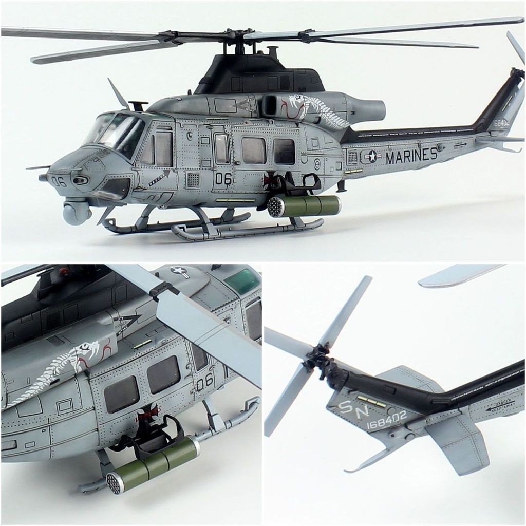 โมเดลดรีมประกอบเครื่องบิน DM720018 1/72 เฮลิคอปเตอร์พิษ American UH-1Y