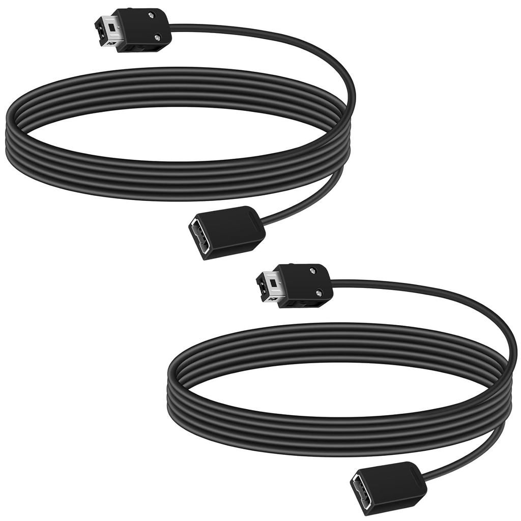 Vrllking NES Classic Controller Extension Cable & SNES Power Cord - ใช้งานร่วมกับ Super Nintendo Cla