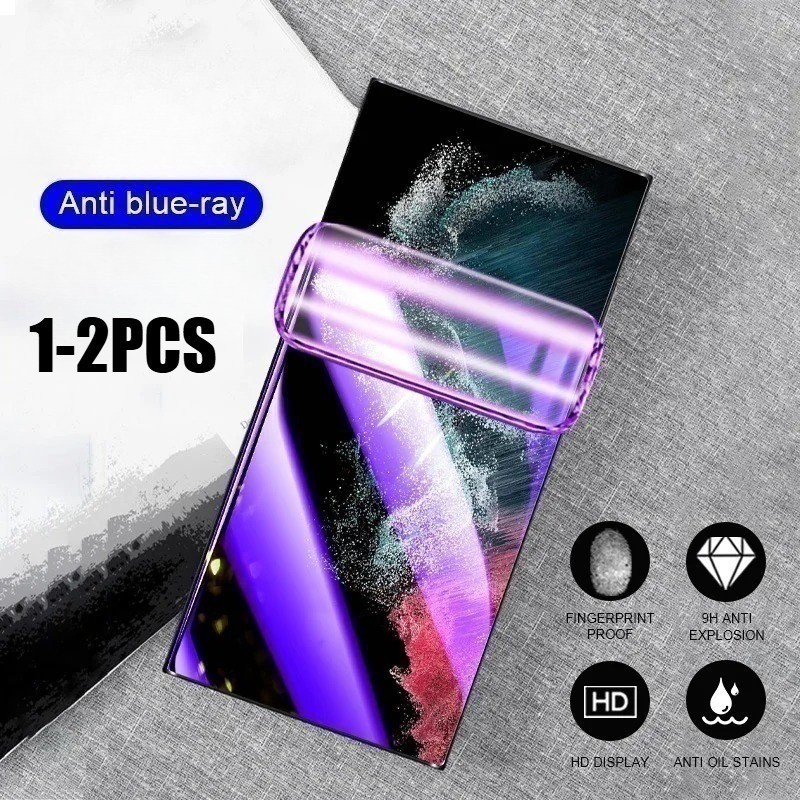 1-2 ชิ้นป้องกันหน้าจอ Matte ฟิล์มสําหรับ LG กํามะหยี่ G8X V50S V60 Stylo 6 W11 W30 W31 W31 + ThinQ 4