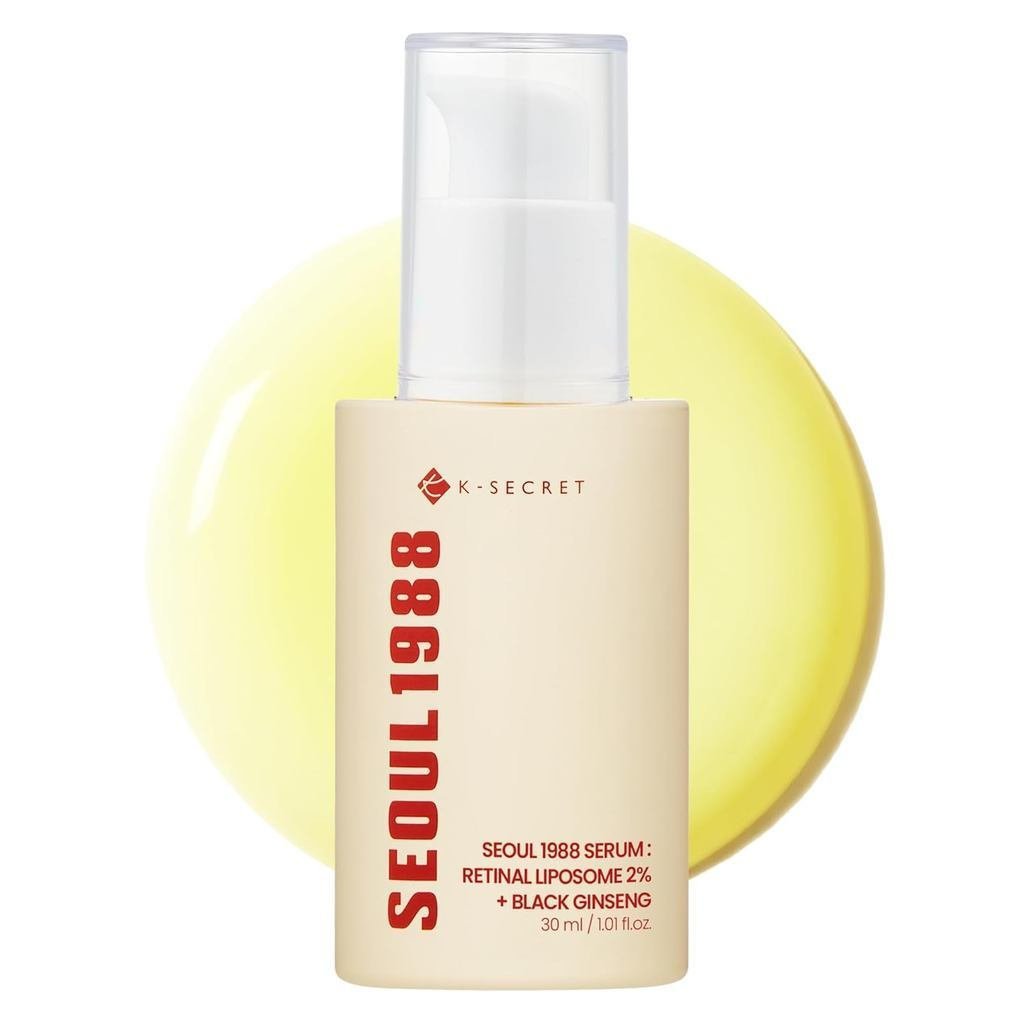 K-SECRETSEOUL1988RetinalSerumFormulatedwithAdvancedRetinalLiposome2% และ58%Extract|FineLinesandTextu