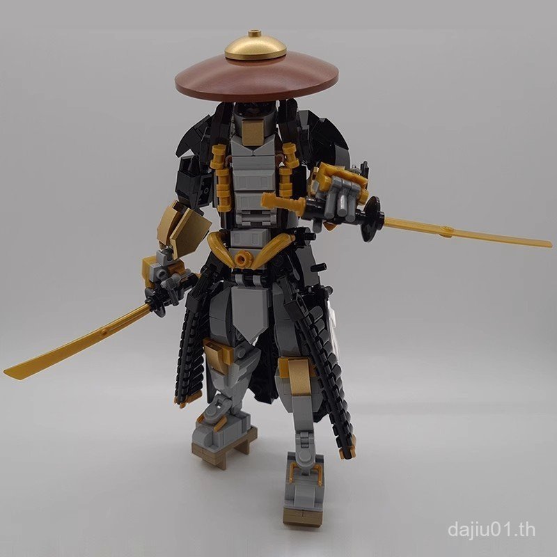 ⭐⭐มอค-107112Building Blocks ใช้งานร่วมกับ Lego Stray Samurai กระดูกด้านนอก Mecha ประกอบอาคารบล็อกของ
