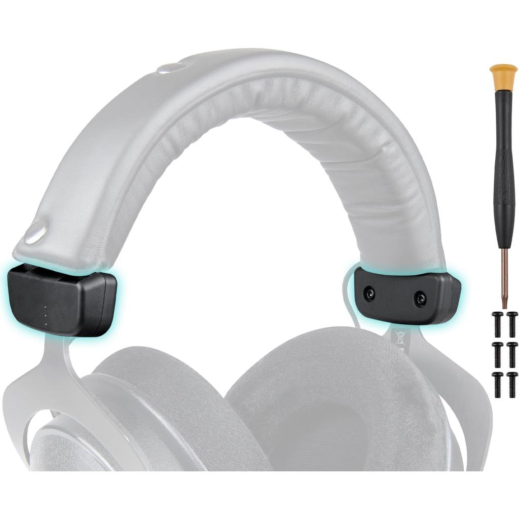 SOULWIT แถบคาดศีรษะด้านข้าง Slider สําหรับ Beyerdynamic DT 770/DT880/DT990 Pro, DT770/DT880 Pro HT, 