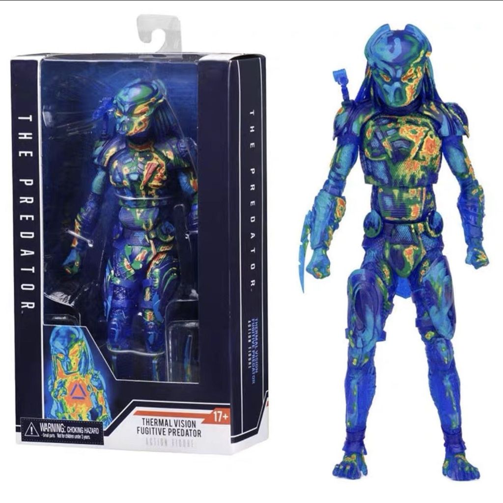 NECA Predator เวอร์ชั่นภาพยนตร์ Hot Vision Predator Action Figure Model