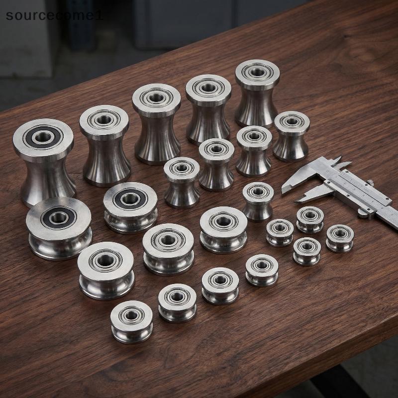 NAY 304 U Groove Bearing Wheel Smooth Pulley Roller สําหรับสาย Guide Tra ตู้เสื้อผ้าประตูบานเลื่อน [