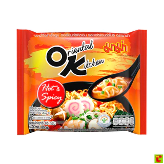 มาม่า ออเรียนทัลคิตเชน รสฮอตแอนด์สไปซี่ 85 ก. แพ็ค 4
