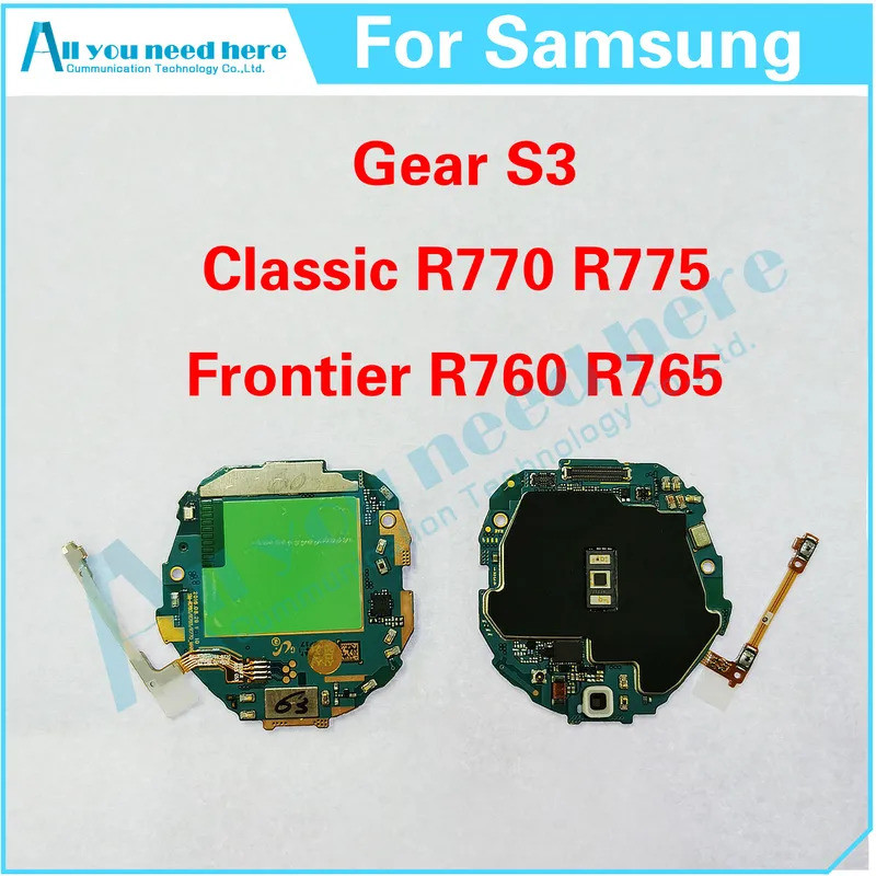 สําหรับ Samsung Gear S3 คลาสสิก R770 R775/ Frontier R760 R765 เมนบอร์ดเมนบอร์ดบอร์ดหลักอะไหล่ซ่อมเปล